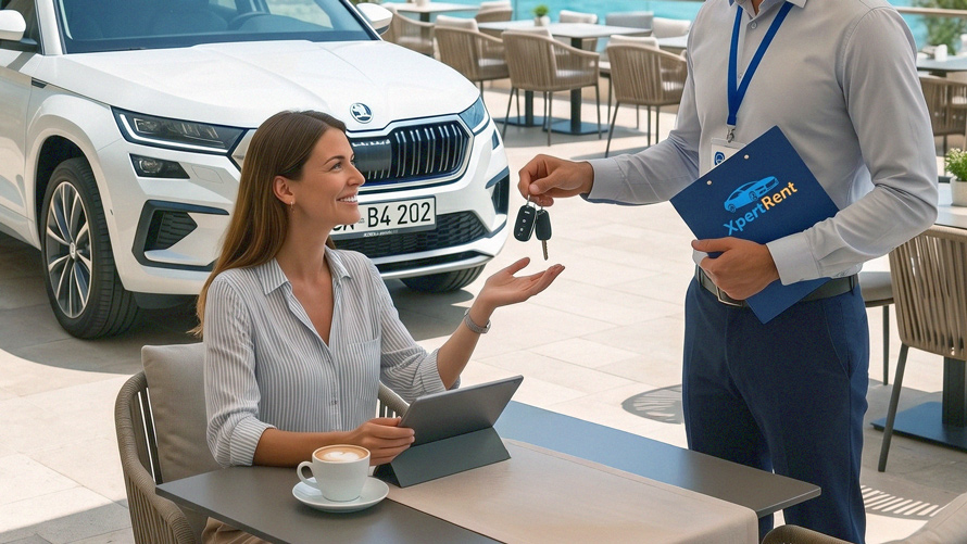 Tivat Airport Car Rental vs Hotel Delivery comparison